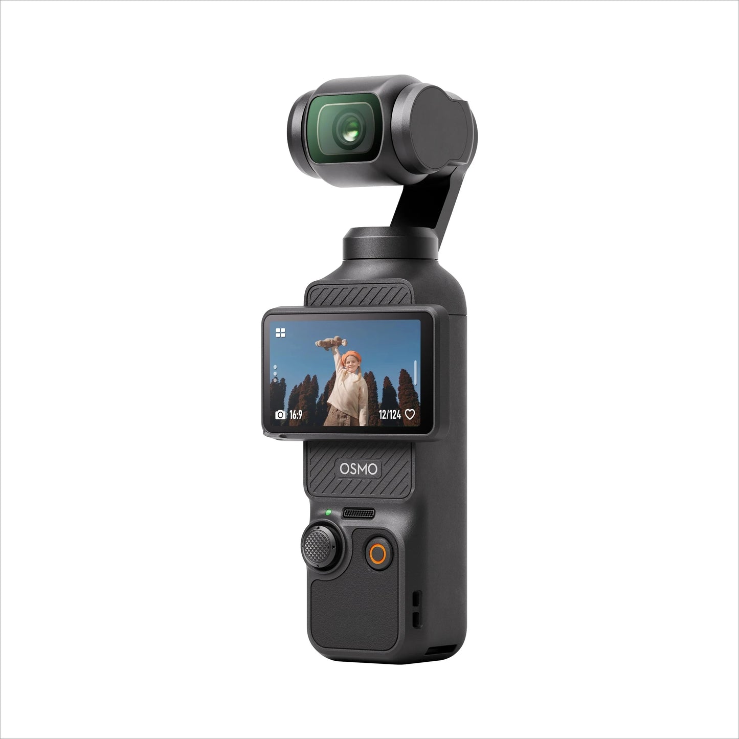 Original Osmo Pocket 3 Vlogging Camera for Object Tracking 2" Rotatable Touchscreen Small Video Camera