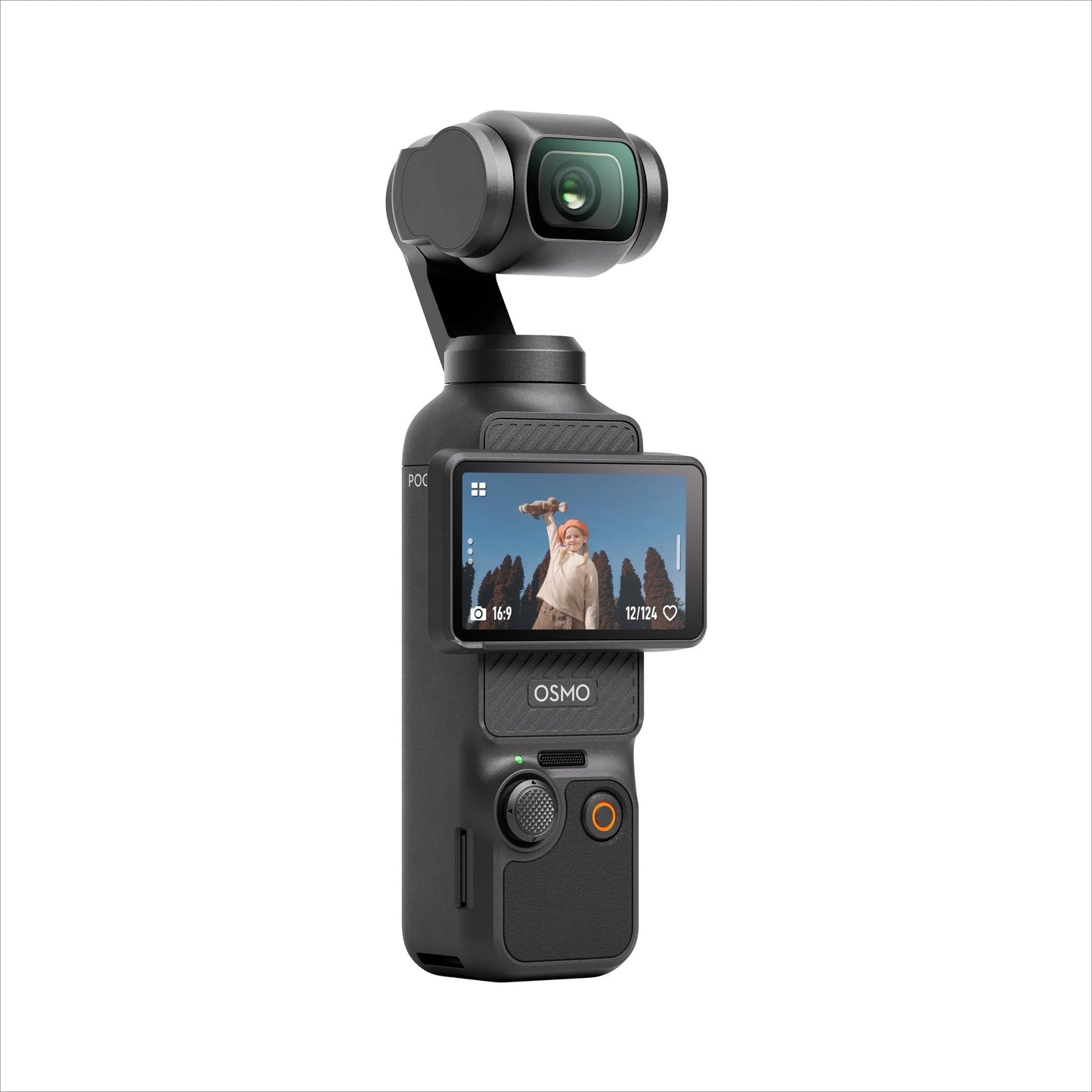 Original Osmo Pocket 3 Vlogging Camera for Object Tracking 2" Rotatable Touchscreen Small Video Camera