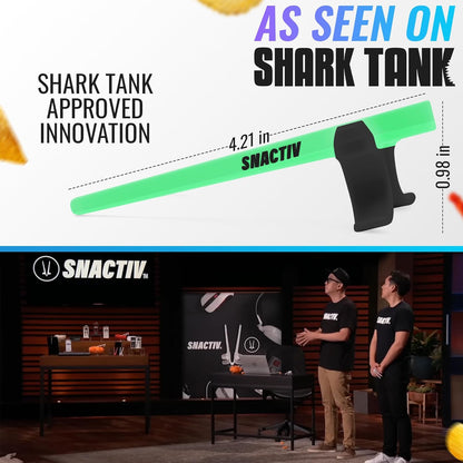 SNACTIV PRO Finger Chopsticks for Gamers - as Seen on Shark Tank! the Official Snacking Tool of the Future - Enjoy Snacks and Chips with Ease - Innovative Gaming Snacking Solution - Snack Chopsticks