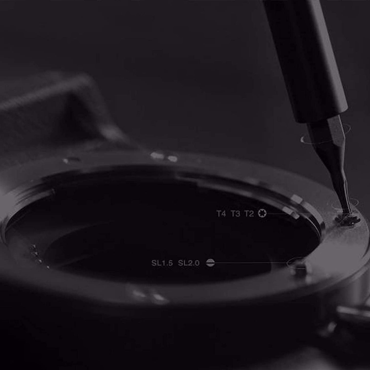 Xiaomi Mi Precision Screwdriver Set, 24 Magnetic Driver Bit Set, Pocket Screwdriver Tool Set,