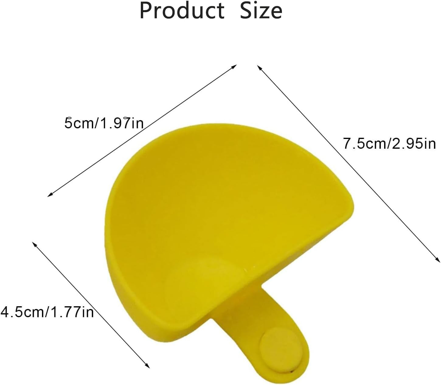 5 Pcs Dip Clip Bowl Plate Holder - Spices Container for Bowls and Plates - Colorful Plastic Cup for Tomato Sauce, Salt, Salad Dressing, Vinegar