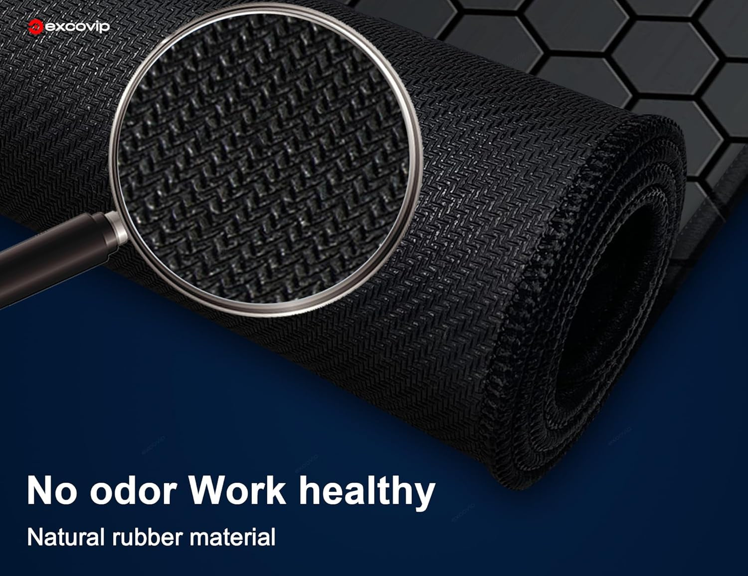 Gaming Mouse Pad,Honeycomb Science Technology Extended Mousepad Gaming Large,Desk Mat with Non-Slip Base and Stitched Edge for Office Work 31.5"X11.8" 0258